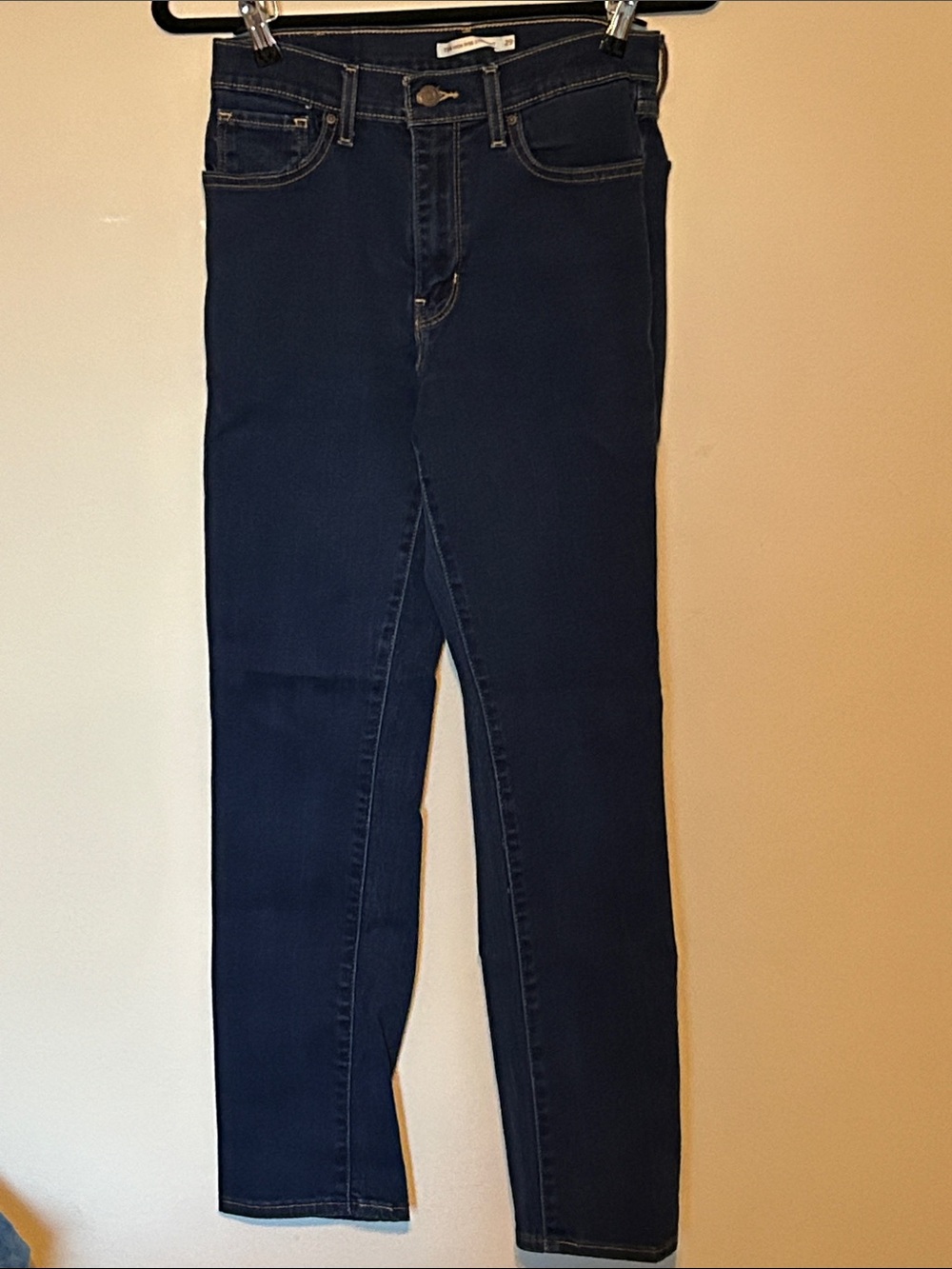 Levi's Dark Blue Straight Leg Jeans